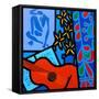Still Life with Matisse 2-John Nolan-Framed Stretched Canvas
