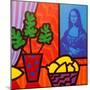 Still Life with Matisse and Mona Lisa-John Nolan-Mounted Premium Giclee Print