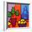 Still Life with Matisse and Mona Lisa-John Nolan-Framed Giclee Print