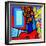 Still Life with Matisses Verve-John Nolan-Framed Premium Giclee Print