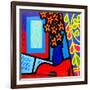 Still Life with Matisses Verve-John Nolan-Framed Giclee Print