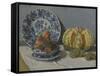 Still-Life with Melon-Claude Monet-Framed Stretched Canvas