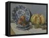 Still-Life with Melon-Claude Monet-Framed Stretched Canvas