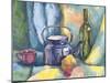 Still Life with Metal Teapot and Bottle-Solodkov-Mounted Art Print