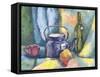 Still Life with Metal Teapot and Bottle-Solodkov-Framed Stretched Canvas