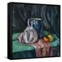 Still Life With Metal Teapot And Milk-Can-Solodkov-Framed Stretched Canvas