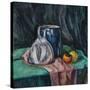 Still Life With Metal Teapot And Milk-Can-Solodkov-Stretched Canvas