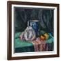 Still Life With Metal Teapot And Milk-Can-Solodkov-Framed Art Print