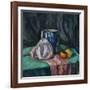 Still Life With Metal Teapot And Milk-Can-Solodkov-Framed Art Print