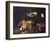 Still Life with Mushrooms and Butterflies-Schrieck-Framed Giclee Print