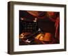 Still Life with Musical Instruments, 17Th Century (Oil on Canvas)-Evaristo Baschenis-Framed Giclee Print