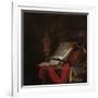 Still Life with Musical Instruments and Books-Jan Vermeulen-Framed Giclee Print