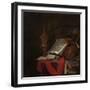 Still Life with Musical Instruments and Books-Jan Vermeulen-Framed Giclee Print