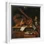 Still Life with Musical Instruments-Pieter Gerritsz. van Roestraten-Framed Giclee Print