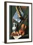 Still Life with Musical Instruments-William Michael Harnett-Framed Giclee Print