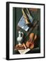 Still Life with Musical Instruments-William Michael Harnett-Framed Giclee Print