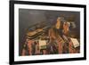 Still Life with Musical Instruments-Evaristo Baschenis-Framed Giclee Print