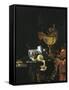 Still Life with Nautilus Cup-Willem Kalf-Framed Stretched Canvas