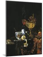 Still Life with Nautilus Cup-Willem Kalf-Mounted Giclee Print