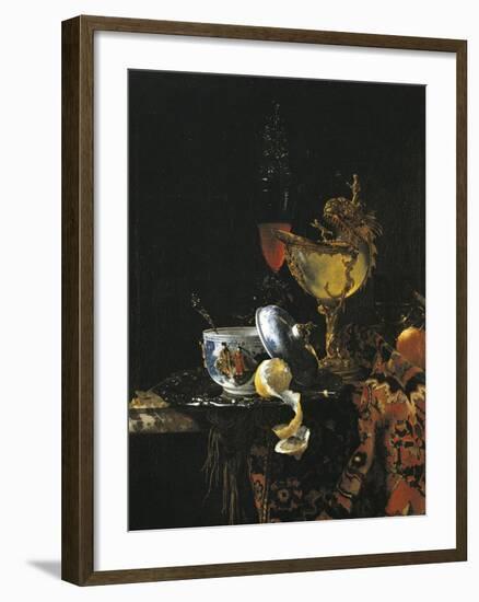 Still Life with Nautilus Cup-Willem Kalf-Framed Giclee Print