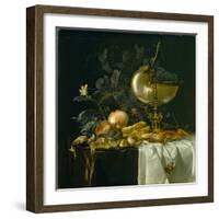 Still-Life with Nautilus Cup-Willem van Aelst-Framed Giclee Print