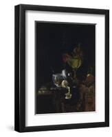 Still Life with Nautilus Cup-Willem Kalf-Framed Premium Giclee Print