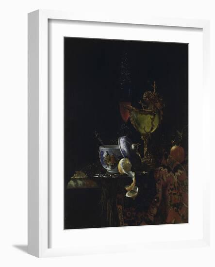 Still Life with Nautilus Cup-Willem Kalf-Framed Giclee Print