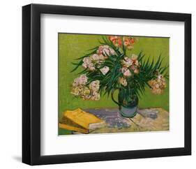 Still Life with Oleander-Vincent van Gogh-Framed Giclee Print