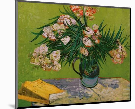 Still Life with Oleander-Vincent van Gogh-Mounted Giclee Print