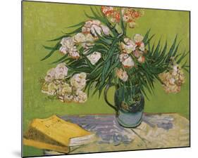 Still Life with Oleander-Vincent van Gogh-Mounted Art Print