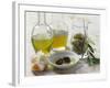 Still Life with Olives and Different Types of Olive Oil-Eising Studio - Food Photo and Video-Framed Photographic Print