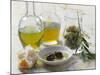 Still Life with Olives and Different Types of Olive Oil-Eising Studio - Food Photo and Video-Mounted Photographic Print