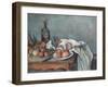 Still Life with Onions, 1896-1898-Paul Cézanne-Framed Giclee Print