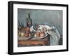 Still Life with Onions, 1896-1898-Paul Cézanne-Framed Giclee Print