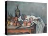 Still Life with Onions, 1896-1898-Paul Cézanne-Stretched Canvas