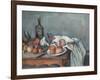 Still Life with Onions, 1896-1898-Paul Cézanne-Framed Giclee Print