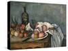 Still-Life with Onions, c.1895-Paul Cézanne-Stretched Canvas