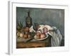 Still-Life with Onions, c.1895-Paul Cézanne-Framed Giclee Print