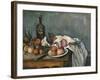 Still-Life with Onions, c.1895-Paul Cézanne-Framed Giclee Print