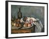 Still-Life with Onions, c.1895-Paul Cézanne-Framed Giclee Print