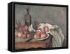 Still Life with Onions, circa 1895-Paul Cézanne-Framed Stretched Canvas