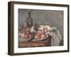 Still Life with Onions, circa 1895-Paul Cézanne-Framed Giclee Print