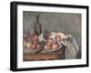 Still Life with Onions, circa 1895-Paul Cézanne-Framed Giclee Print