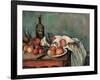 Still Life with Onions-Paul Cézanne-Framed Art Print