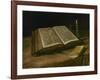 Still Life with Open Bible, 1885-Vincent van Gogh-Framed Giclee Print