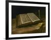 Still Life with Open Bible, 1885-Vincent van Gogh-Framed Giclee Print