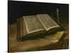 Still Life with Open Bible, 1885-Vincent van Gogh-Stretched Canvas