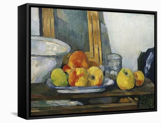 Still Life with Open Drawer, C.1879-1882-Paul Cézanne-Framed Stretched Canvas