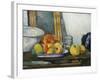 Still Life with Open Drawer, C.1879-1882-Paul Cézanne-Framed Giclee Print