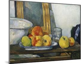 Still Life with Open Drawer, C.1879-1882-Paul Cézanne-Mounted Giclee Print